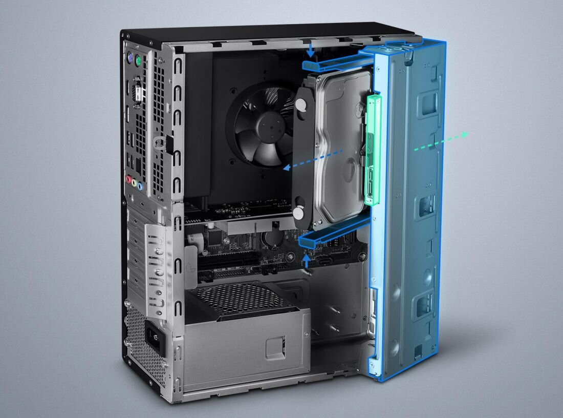 Komputer ASUS ExpertCenter D7 SFF  - aktualizacja komponentów