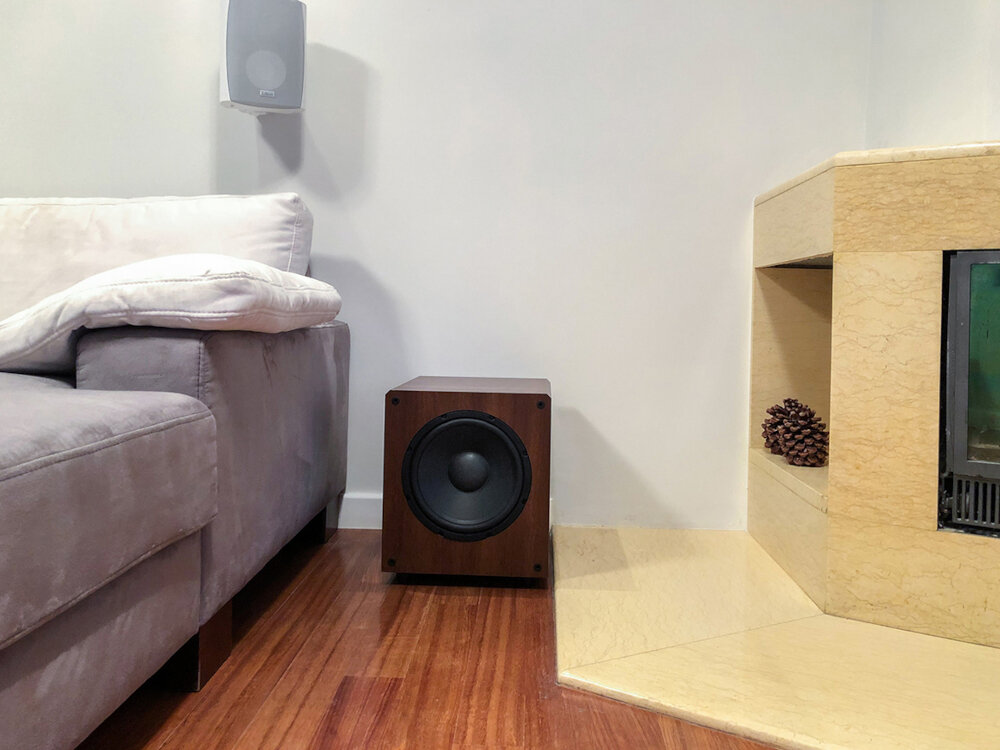 Subwoofer TAGA HARMONY TSW-210 - Nietuzinkowy przetwornik, MOCNY BAS