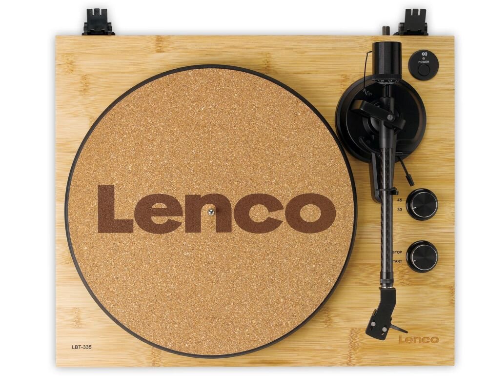 Gramofon LENCO LBT-335 Bambus design pasek wkladka bluetooth klasyka brzmienie
