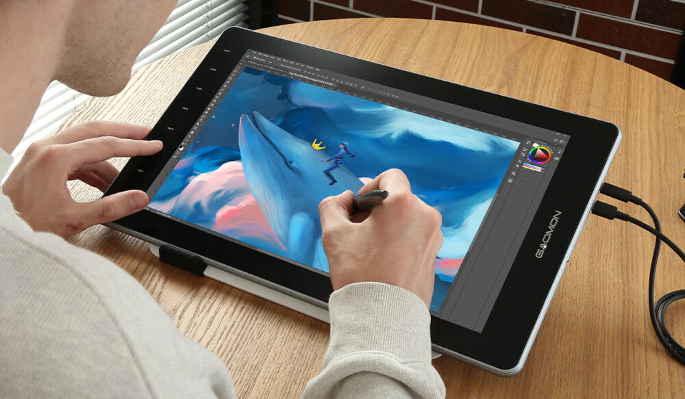 Tablet graficzny GAOMON PD1610 pióro obsługa precyzja
