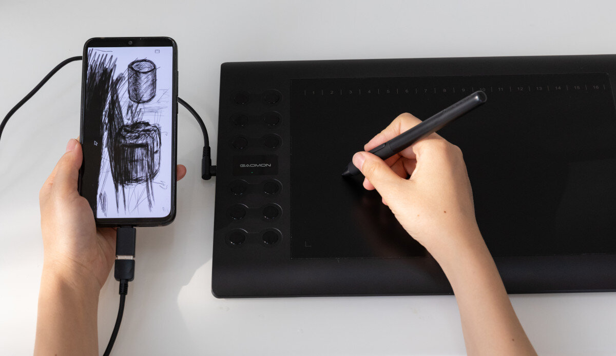 Tablet graficzny GAOMON M106K Pro kompatybilność podłączenie aplikacje