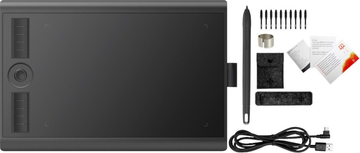 Tablet graficzny GAOMON M10K Pro zestaw akcesoria