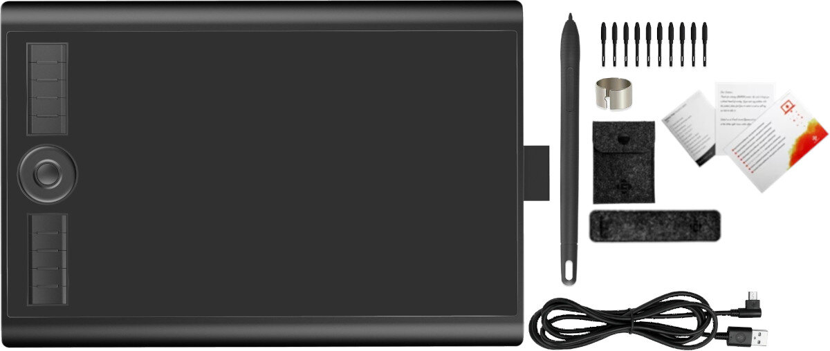 Tablet graficzny GAOMON M10K zestaw akcesoria