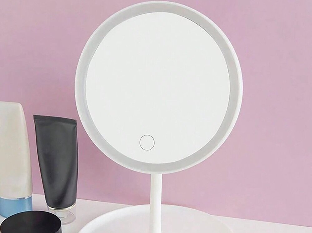 Lusterko kosmetyczne EXTRALINK MakeUp Mirror oświetlenie LED, równomierne rozproszenie światła, spójny makijaż