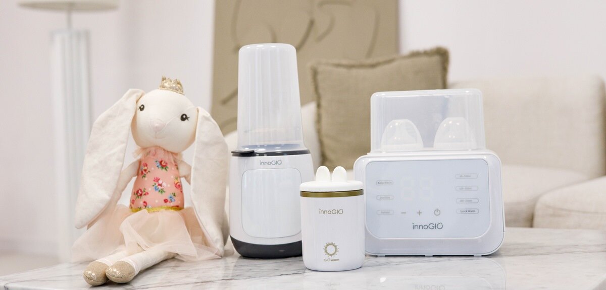 Podwójny podgrzewacz i sterylizator Innogio GIOwarm Fast Duo