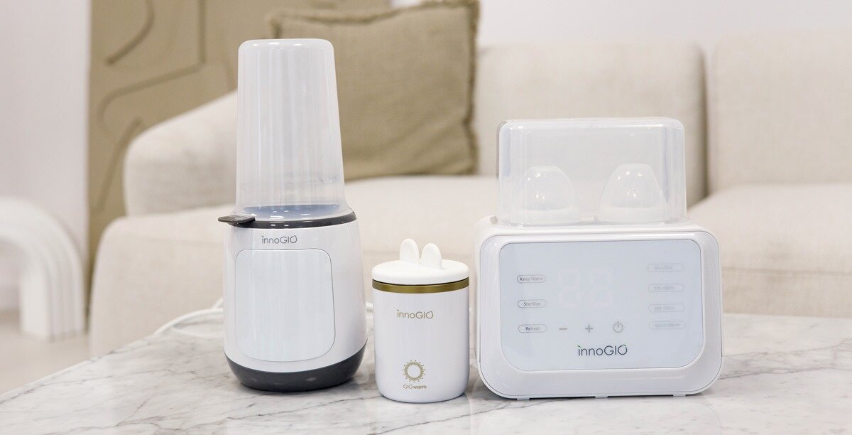 Praktyczny i stylowy design podgrzewacza Innogio GIOwarm Fast Duo