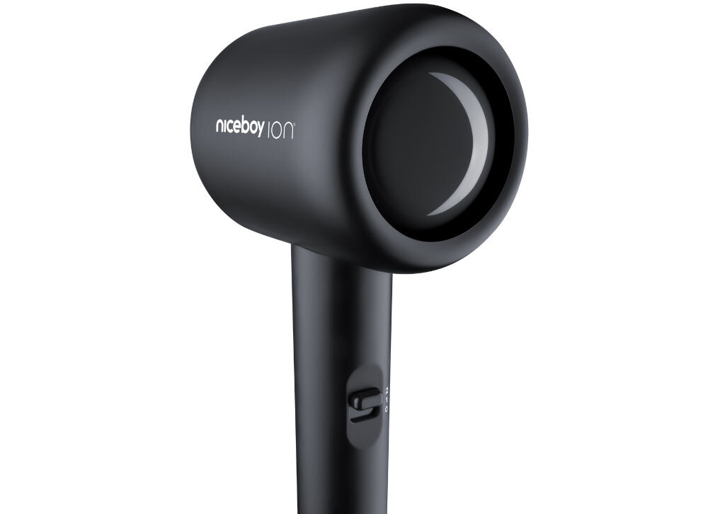 Suszarka NICEBOY Ion AirSonic Pop Czarny 1400W wyjątkowa pielęgnacja włosów mocny trwały silnik moc 1400 W optymalny przepływ powietrza prosta stylizacja lśniące miękkie włosy pełna kontrola nad temperaturą i przepływem powietrza dwa ustawienia prędkości nawiewu ustawienia temperatury  wyższe ustawienia szybkie suszenie niższe ustawienia precyzyjna stylizacja elastyczność podczas użytkowania 