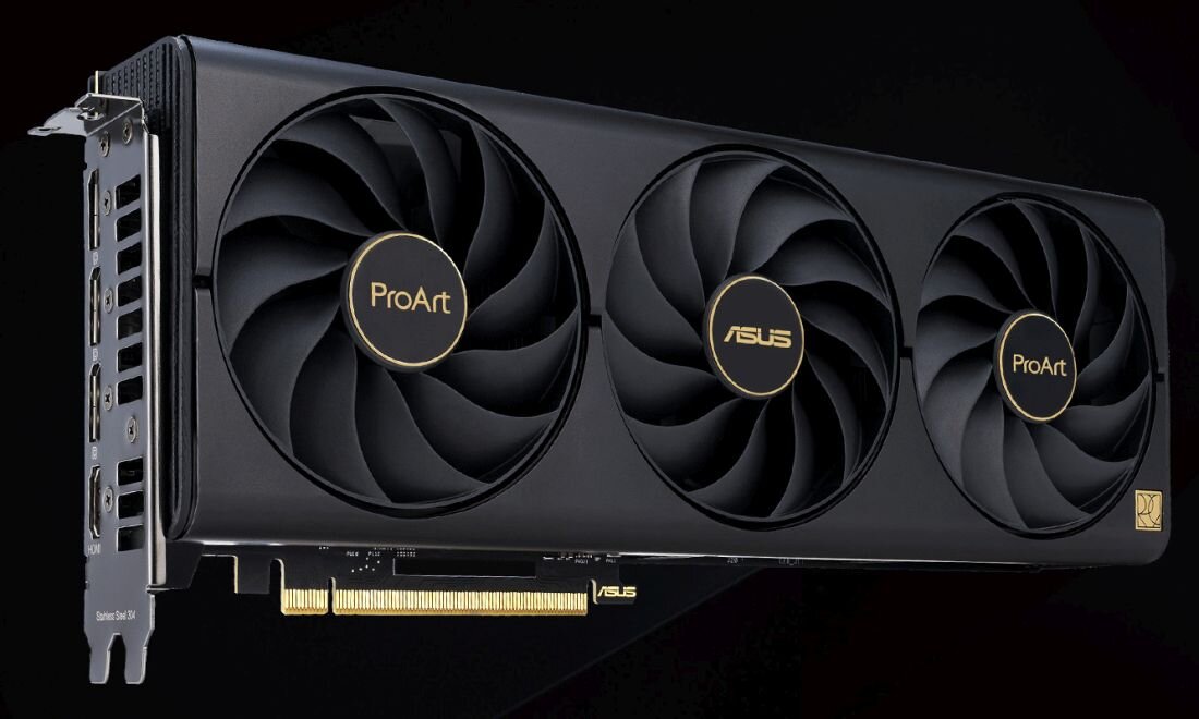 Karta graficzna ASUS ProArt GeForce RTX 4070 Super OC Edition 12GB - Karta graficzna