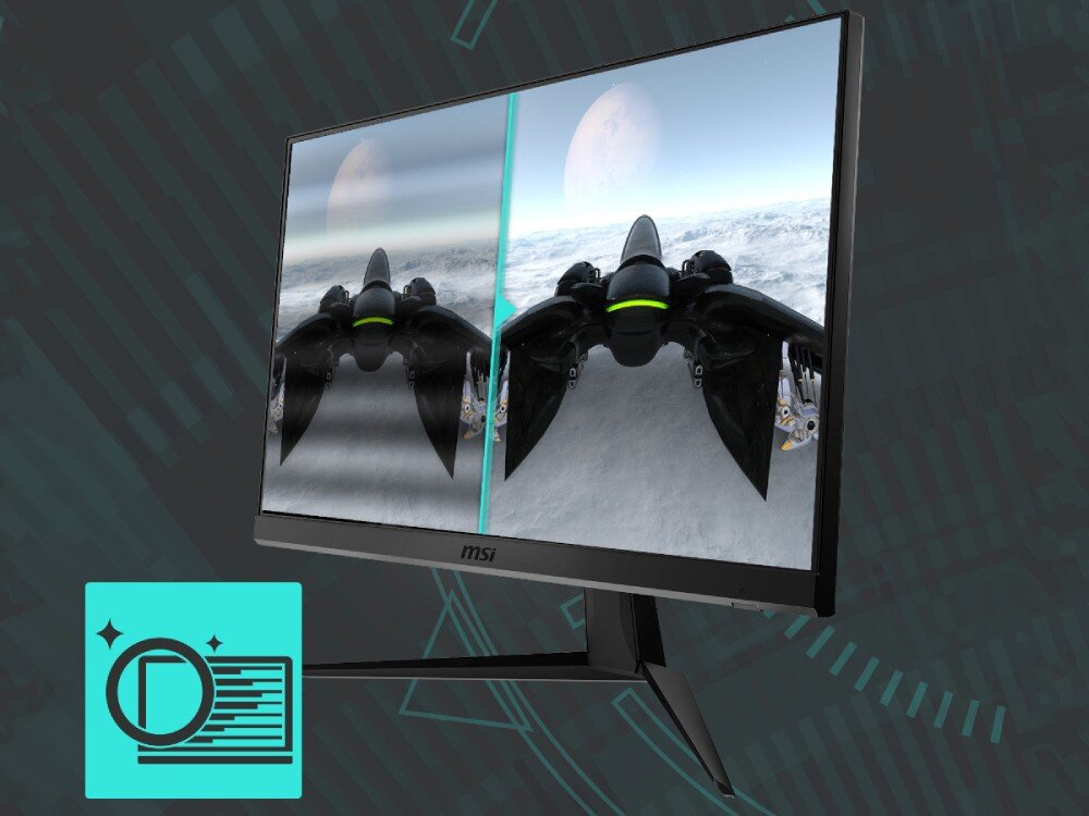 Monitor MSI G2412F 23.8 1920x1080px IPS 180Hz 1 ms [GTG] wzrok migotanie niebieskie światło certyfikat