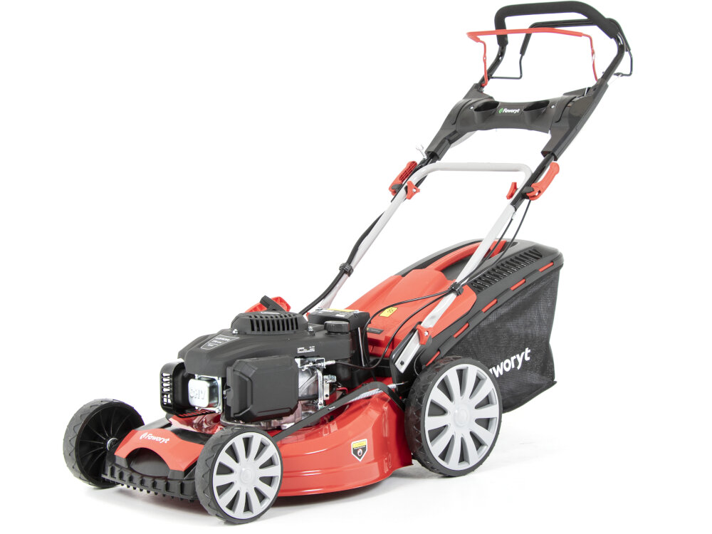 Kosiarka spalinowa FAWORYT SH51N196LE-4W1 Loncin V200 z napędem 510mm 3.7kW zadbny trawnik niezbedne akcesorium