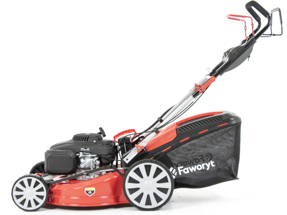 Kosiarka spalinowa FAWORYT SH51N196LE-4W1 Loncin V200 z napędem 510mm 3.7kW zatyczka do mulczowania ekologiczny nawoz ekologia ekonomia