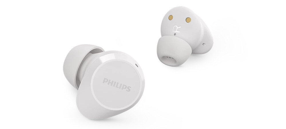Słuchawki dokanałowe PHILIPS TAT1209 dopasowanie lekkosc konstrukcja oslony sterowanie