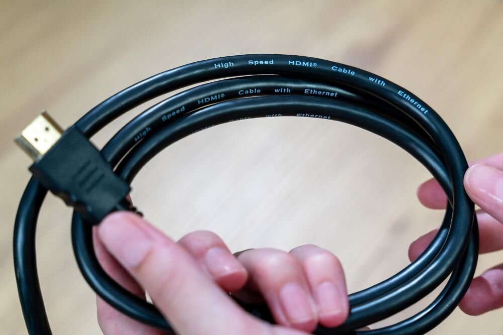 KABEL HDMI-HDMI 4K GOLDENLINE V2.0B 3,0M HCG504K-AA podwójna osłona elektromagnetyczna
