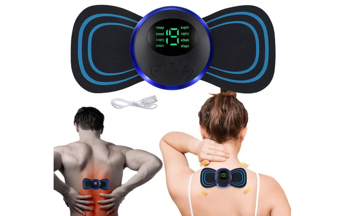 Masażer EXTRALINK Mini Massage Stick Wydajna bateria masaż czas praca długość ładowanie