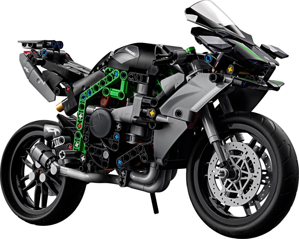 LEGO 42170 Technic Motocykl Kawasaki Ninja H2R klocki elementy zabawa łączenie figurki akcesoria figurka zestaw