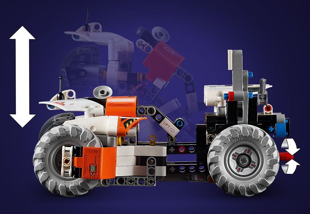 LEGO 42178 Technic Kosmiczna ładowarka LT78 klocki elementy zabawa łączenie figurki akcesoria figurka zestaw