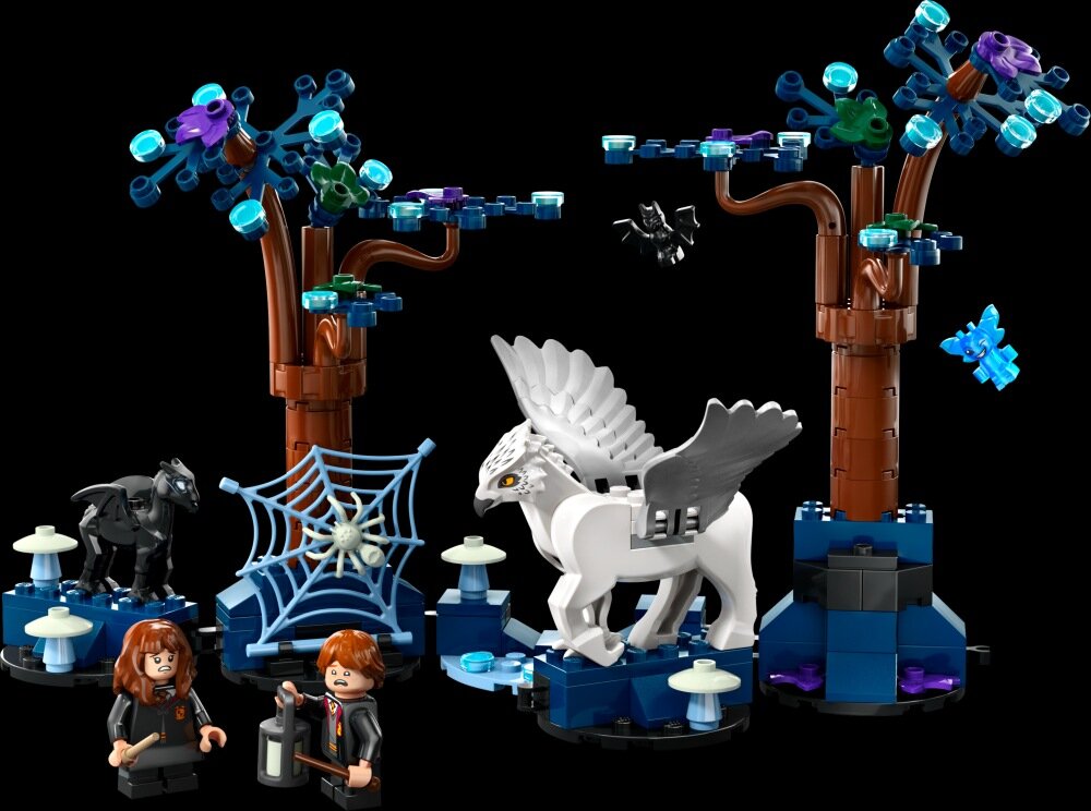 LEGO 76432 Harry Potter Zakazany Las: magiczne stworzenia klocki elementy zabawa łączenie figurki akcesoria figurka zestaw 