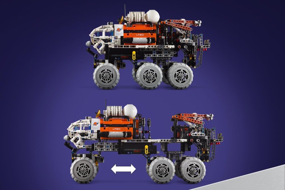 LEGO 42180 Technic Marsjański łazik eksploracyjny klocki elementy zabawa łączenie figurki akcesoria figurka zestaw