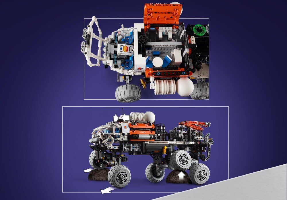 LEGO 42180 Technic Marsjański łazik eksploracyjny klocki elementy zabawa łączenie figurki akcesoria figurka zestaw