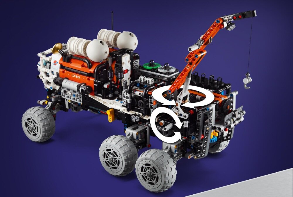 LEGO 42180 Technic Marsjański łazik eksploracyjny klocki elementy zabawa łączenie figurki akcesoria figurka zestaw