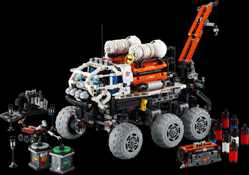 LEGO 42180 Technic Marsjański łazik eksploracyjny klocki elementy zabawa łączenie figurki akcesoria figurka zestaw