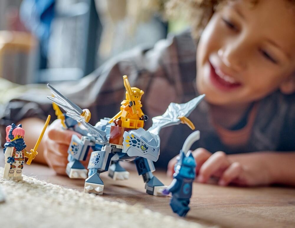 LEGO 71810 NINJAGO Smoczątko Riyu klocki elementy zabawa łączenie figurki akcesoria figurka zestaw
