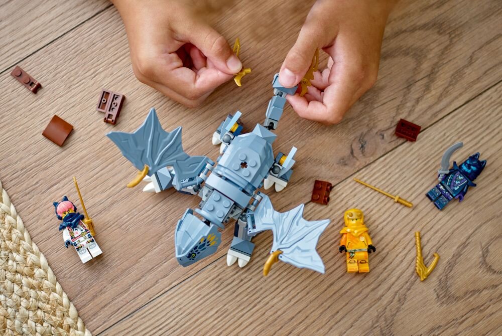 LEGO 71810 NINJAGO Smoczątko Riyu klocki elementy zabawa łączenie figurki akcesoria figurka zestaw