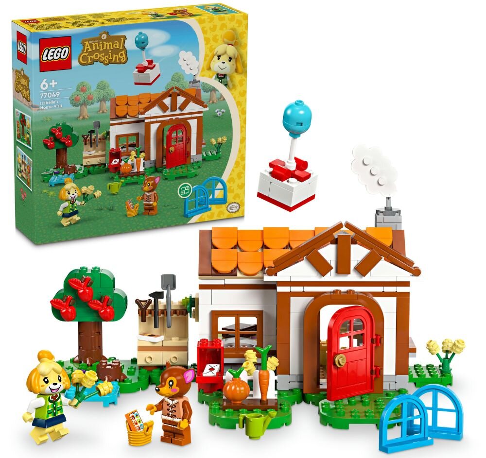 LEGO 77049 Animal Crossing Odwiedziny Isabelle zestaw