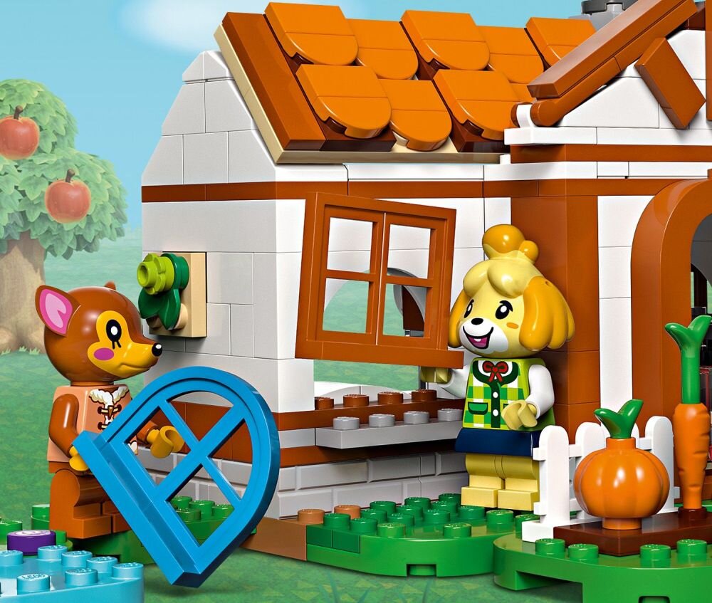 LEGO 77049 Animal Crossing Odwiedziny Isabelle figurki