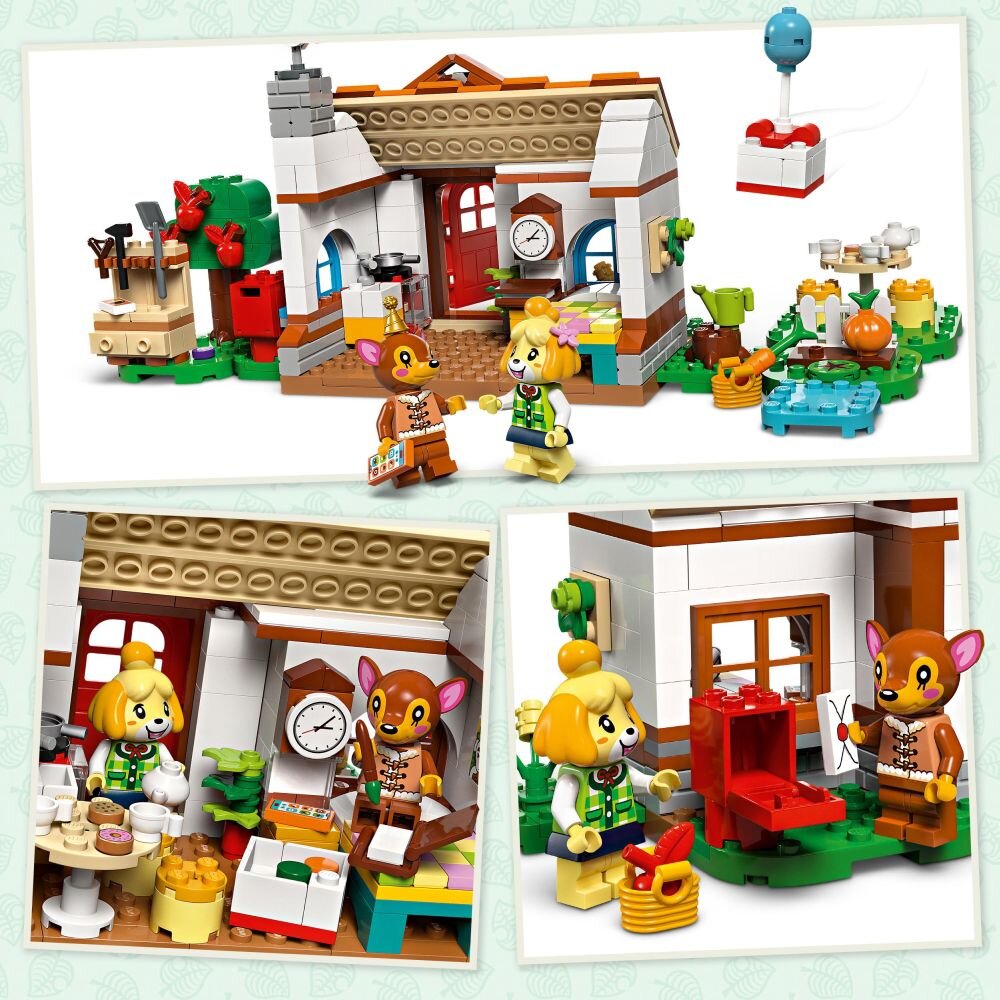 LEGO 77049 Animal Crossing Odwiedziny Isabelle akcesoria