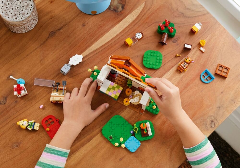 LEGO 77049 Animal Crossing Odwiedziny Isabelle umiejętności