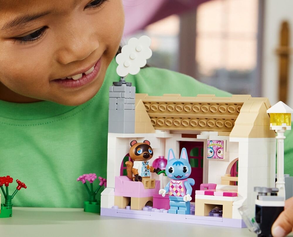 LEGO 77050 Animal Crossing Nook-s Cranny i domek Rosie elementy