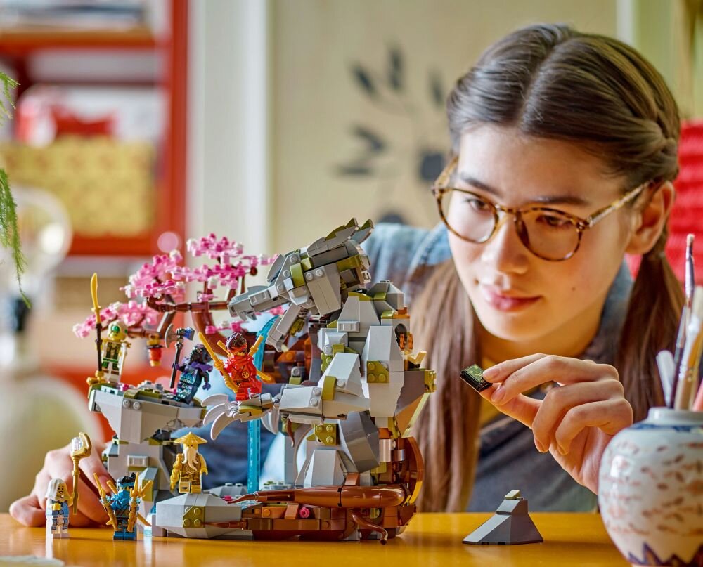 LEGO 71819 NINJAGO Świątynia Smoczego Kamienia klocki