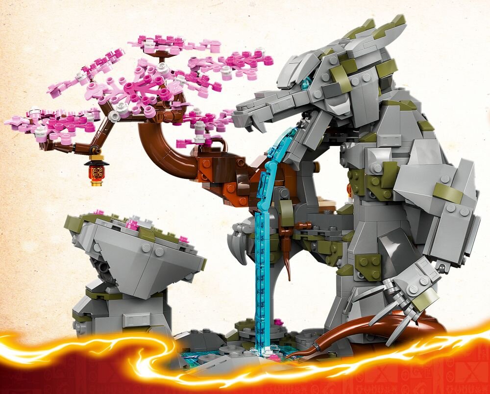 LEGO 71819 NINJAGO Świątynia Smoczego Kamienia figurki