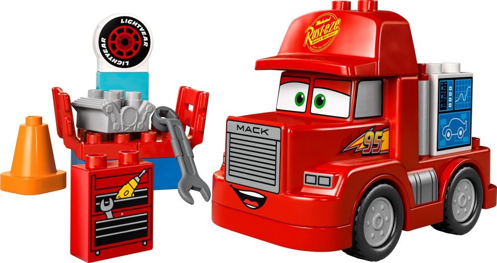 LEGO 10417 DUPLO Disney Maniek na wyścigu klocki elementy zabawa łączenie figurki akcesoria figurka zestaw