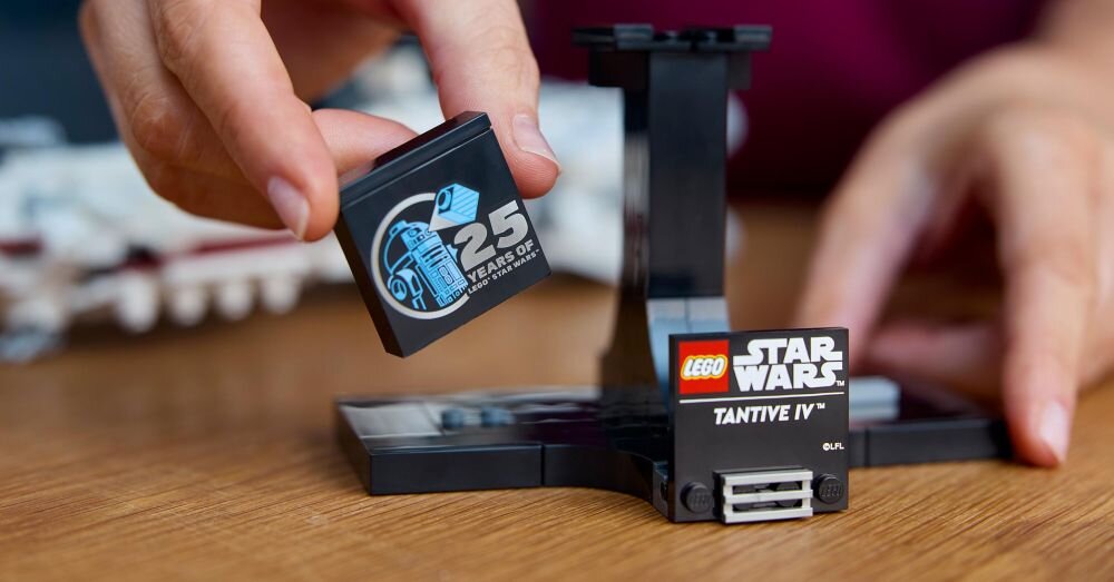 LEGO 75376 Star Wars Tantive IV klocki elementy zabawa łączenie figurki akcesoria figurka zestaw