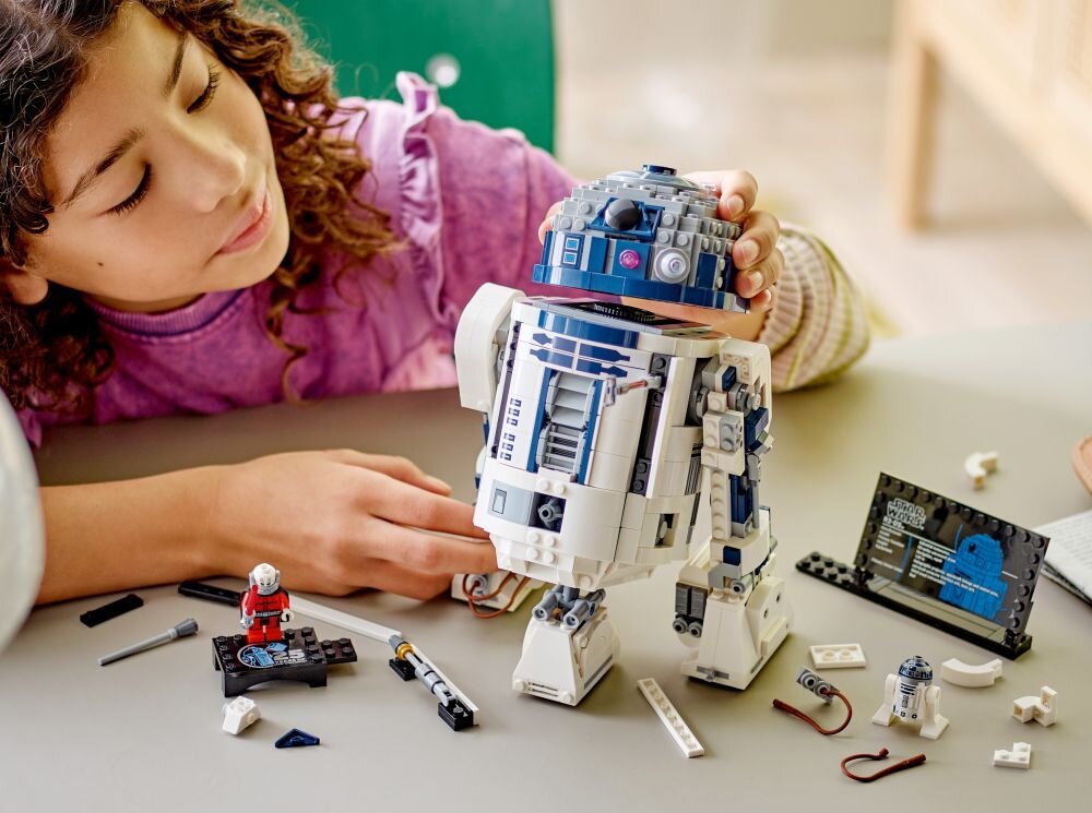 LEGO 75379 Star Wars R2-D2 klocki elementy zabawa łączenie figurki akcesoria figurka zestaw