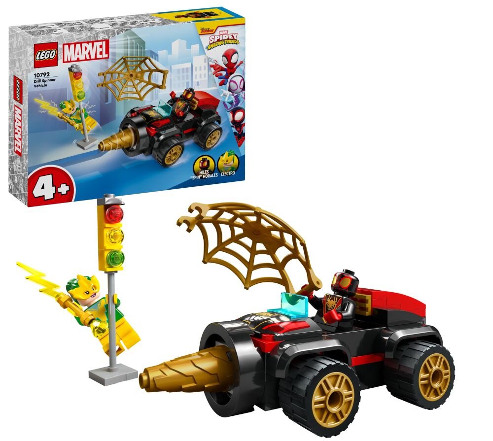 LEGO 10792 Marvel Spider-Man Pojazd wiertłowy klocki