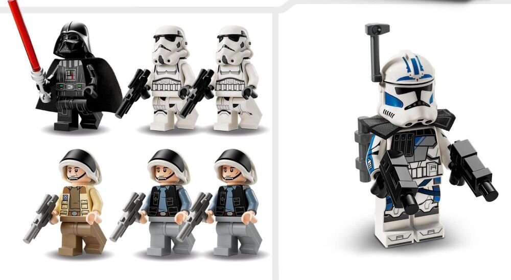 LEGO 75387 Star Wars Wejście na pokład statku kosmicznego Tantive IV klocki elementy zabawa łączenie figurki akcesoria figurka zestaw