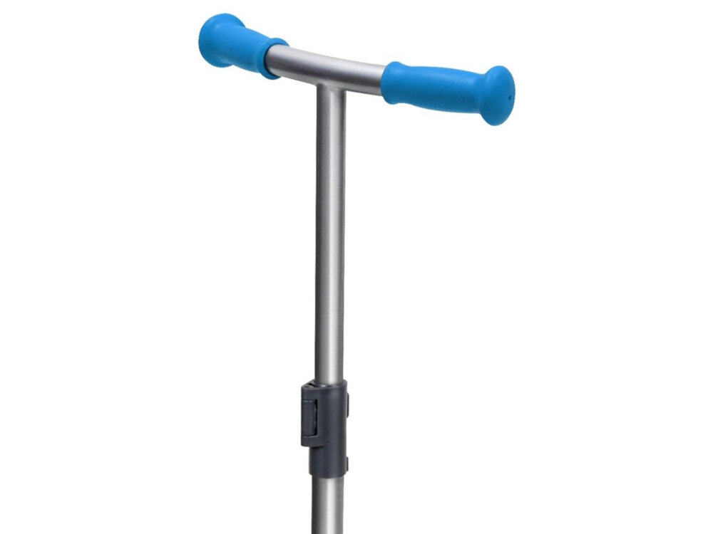 Hulajnoga dla dzieci QPLAY Mika Niebieski kierownica standardowa antyposlizgowe uchwyty miekki material regulowana wysokosc w zakresie od 66,6 do 71,5 cm