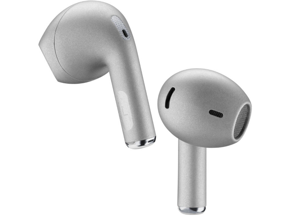 Słuchawki douszne CELLULARLINE Crystal funkcjami, regulację głośności i obsługę połączeń paneli dotykowych