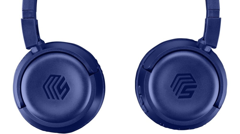 Słuchawki nauszne CELLULARLINE Vibed niesamowita żywotność baterii ciągłe odtwarzanie idealny towarzysz podróży bezmartwne słuchanie trwałość baterii