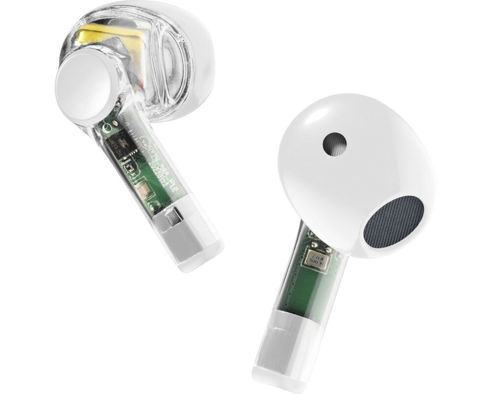 Słuchawki douszne CELLULARLINE Fine instant connect mocny dźwięk krystaliczna czystość oszczędność czasu funkcja Double Master