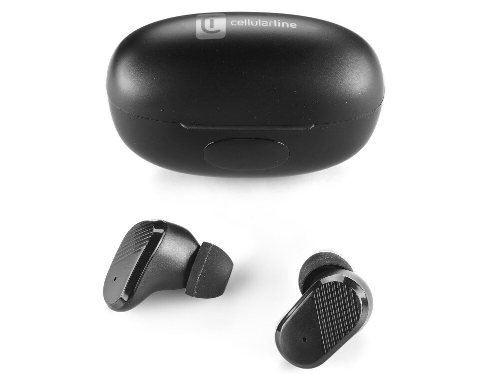 Słuchawki dokanałowe CELLULARLINE Dot zarządzanie połączeniami, muzyką i głośnością głębokim basem, klarownością tonów