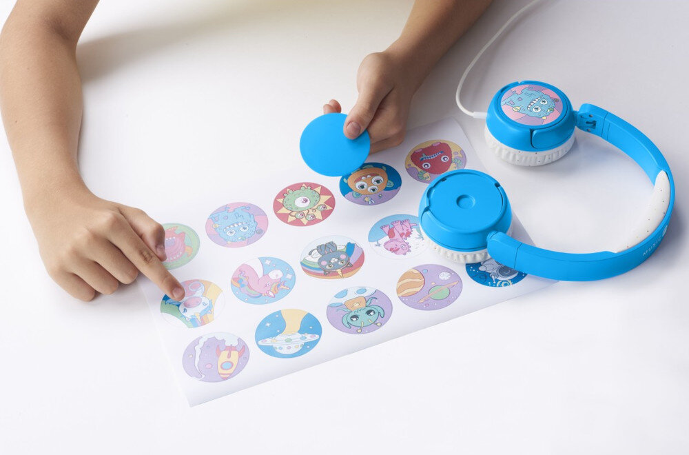 Słuchawki nauszne CELLULARLINE Play patch 20 kolorowych