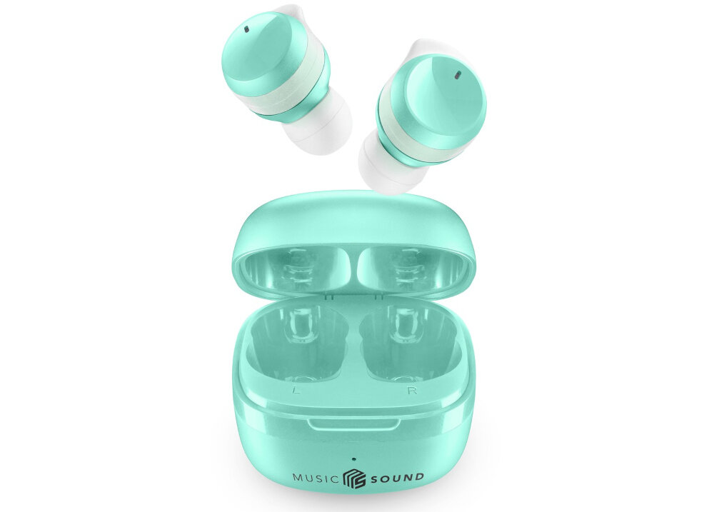 Słuchawki dokanałowe CELLULARLINE Flow intuicyjna obsługa kontrola dotykowa łatwe zarządzanie płynne doświadczenia bez konieczności wyciągania telefonu