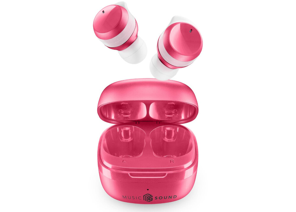 Słuchawki dokanałowe CELLULARLINE Flow intuicyjna obsługa kontrola dotykowa łatwe zarządzanie płynne doświadczenia bez konieczności wyciągania telefonu