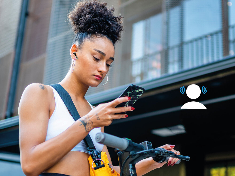 Słuchawki dokanałowe CELLULARLINE Eclipse bezprzewodowe zasięgu do 10m