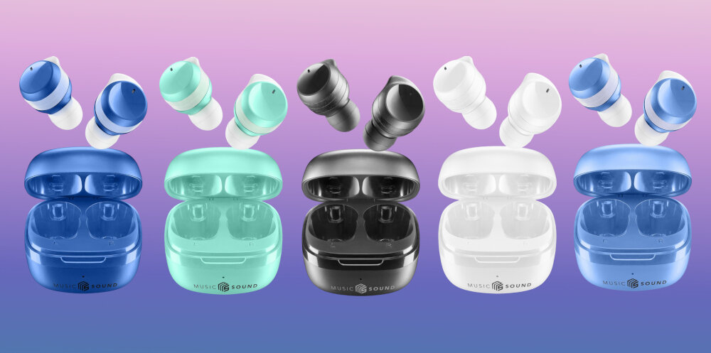 Słuchawki dokanałowe CELLULARLINE Flow świetny wygląd kompaktowa konstrukcja mnóstwo kolorów stylowy dodatek niepowtarzalny charakter