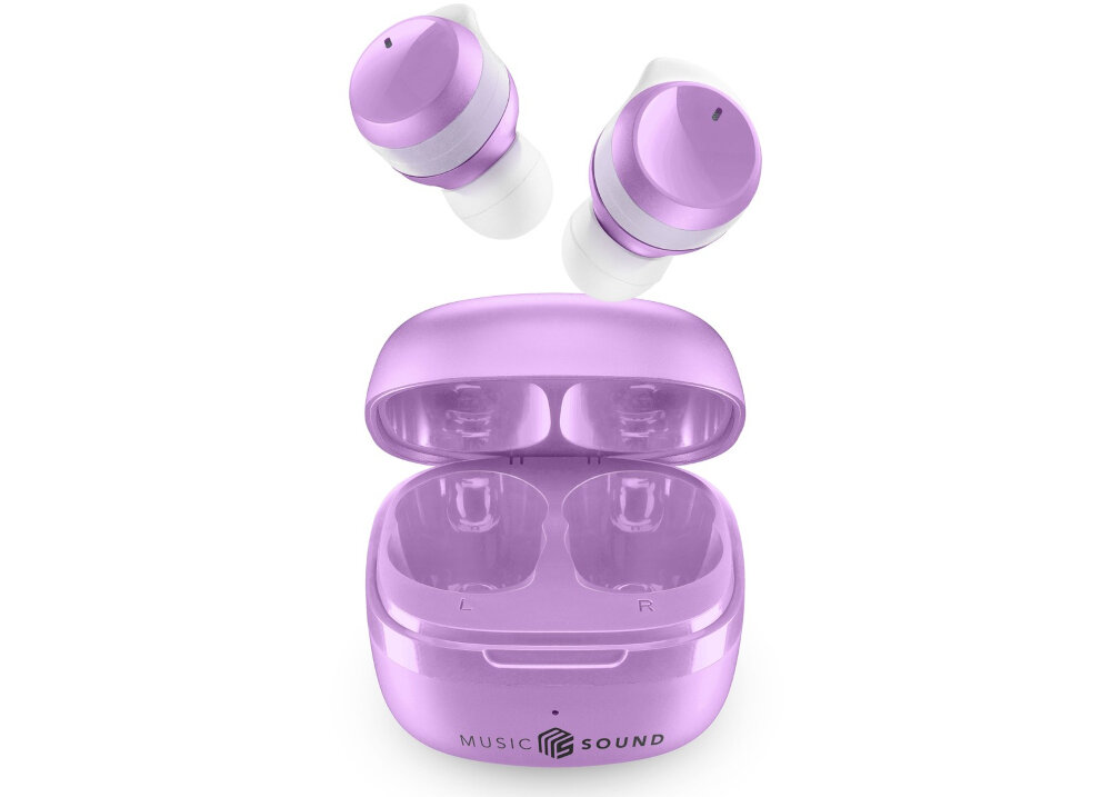 Słuchawki dokanałowe CELLULARLINE Flow intuicyjna obsługa kontrola dotykowa łatwe zarządzanie płynne doświadczenia bez konieczności wyciągania telefonu